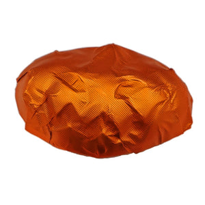Open image in slideshow, pure dark chocolate pumpkin - orange foil wrapped
